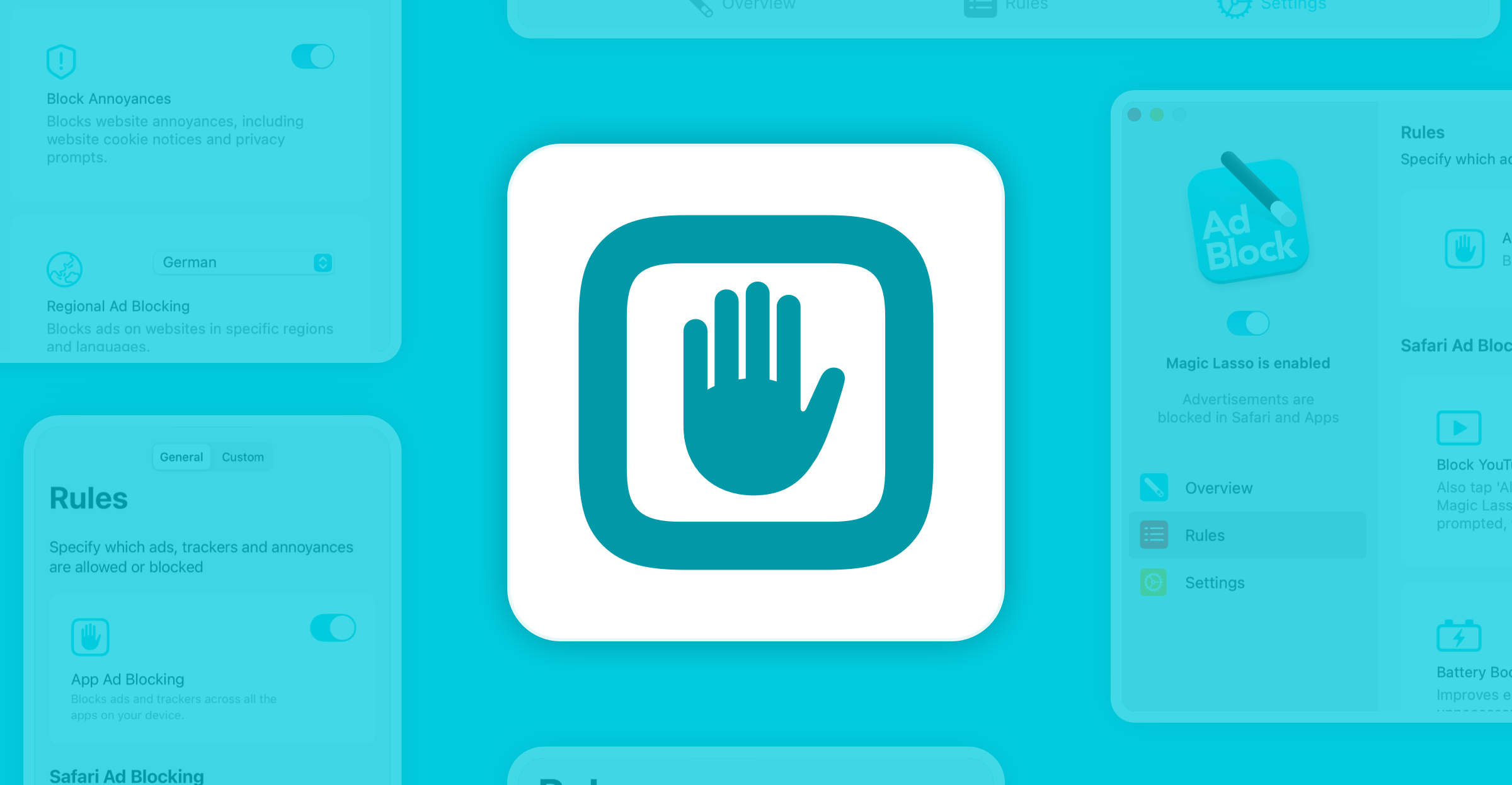 Block Ads in iPhone, iPad and Mac Apps with Magic Lasso Adblock v5.0 image