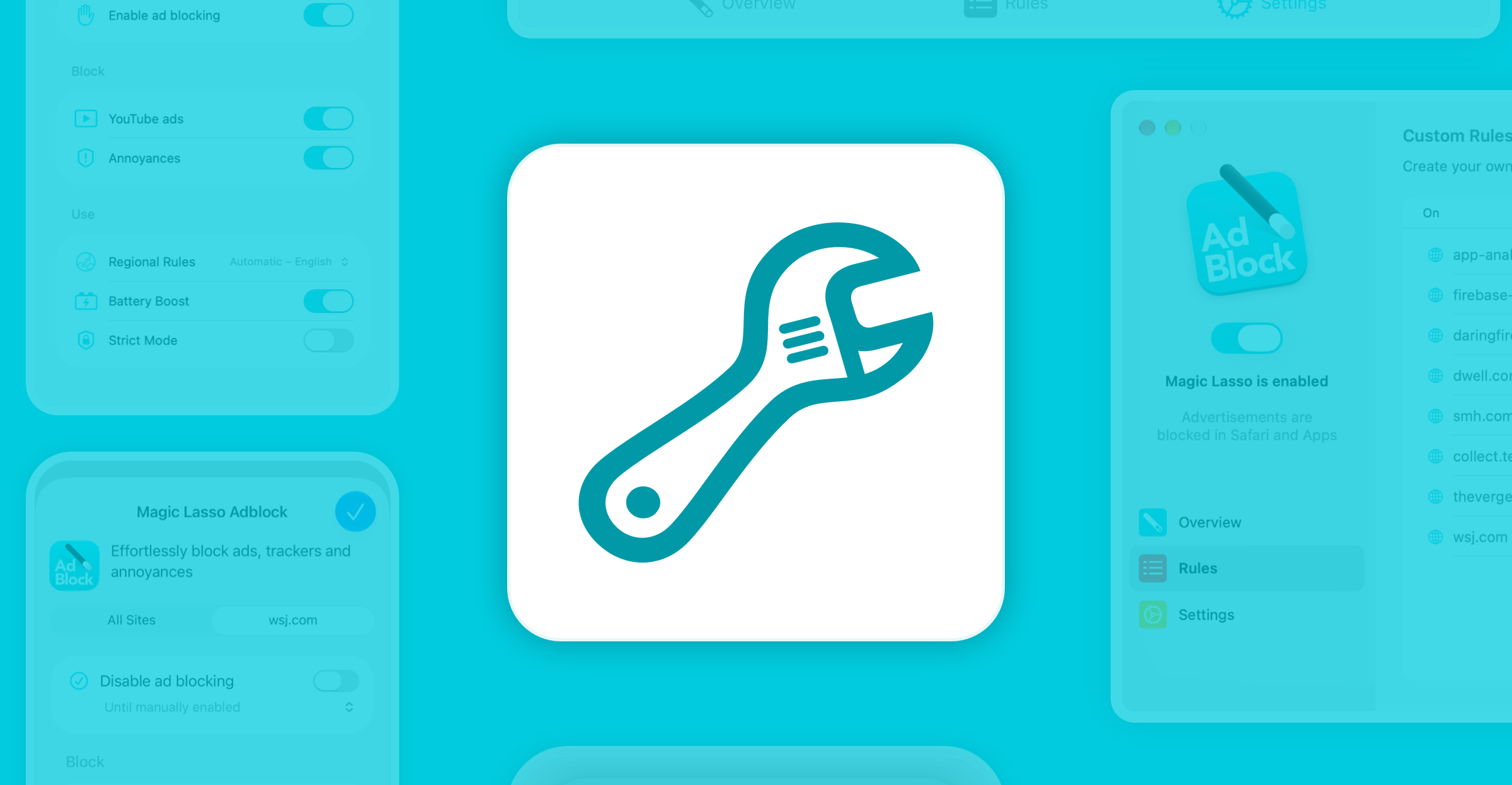 Customize Ad Blocking with Magic Lasso Adblock v5.6 image